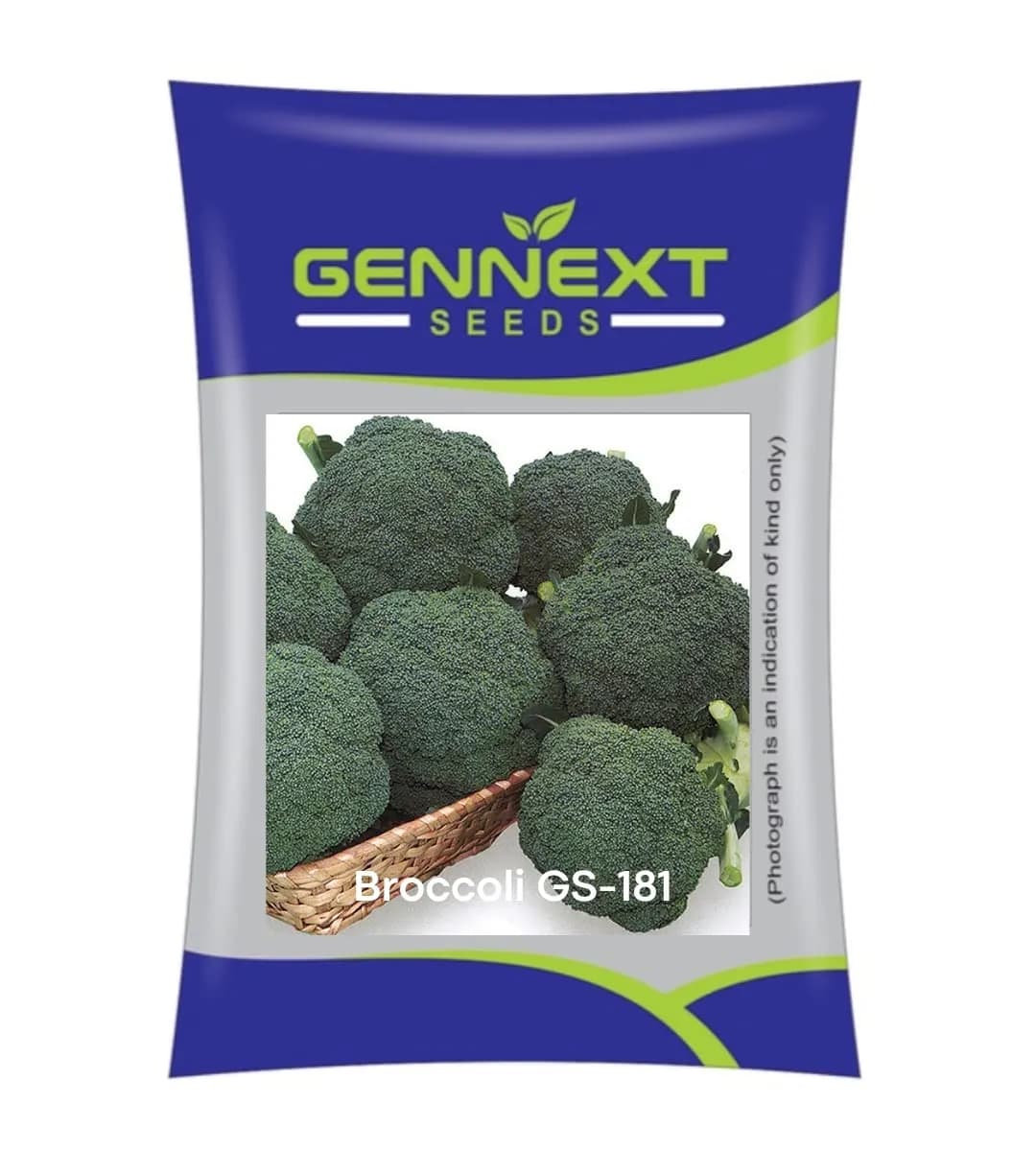 Gennext GS-181 F1 Hybrid Broccoli Seeds, High Yield, Dark Green and Superior Quality
