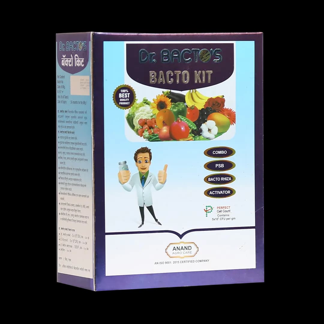 Dr. Bacto's Bacto Kit, Bio Fertilizer kit Contains NPK Consortia, PSB, Bactorhiza And Activator-Food Kit (Each 200 Grams) - Image 2