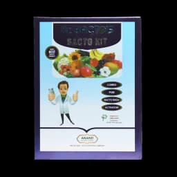 Dr. Bacto's Bacto Kit, Bio Fertilizer kit Contains NPK Consortia, PSB, Bactorhiza And Activator-Food Kit (Each 200 Grams) 1